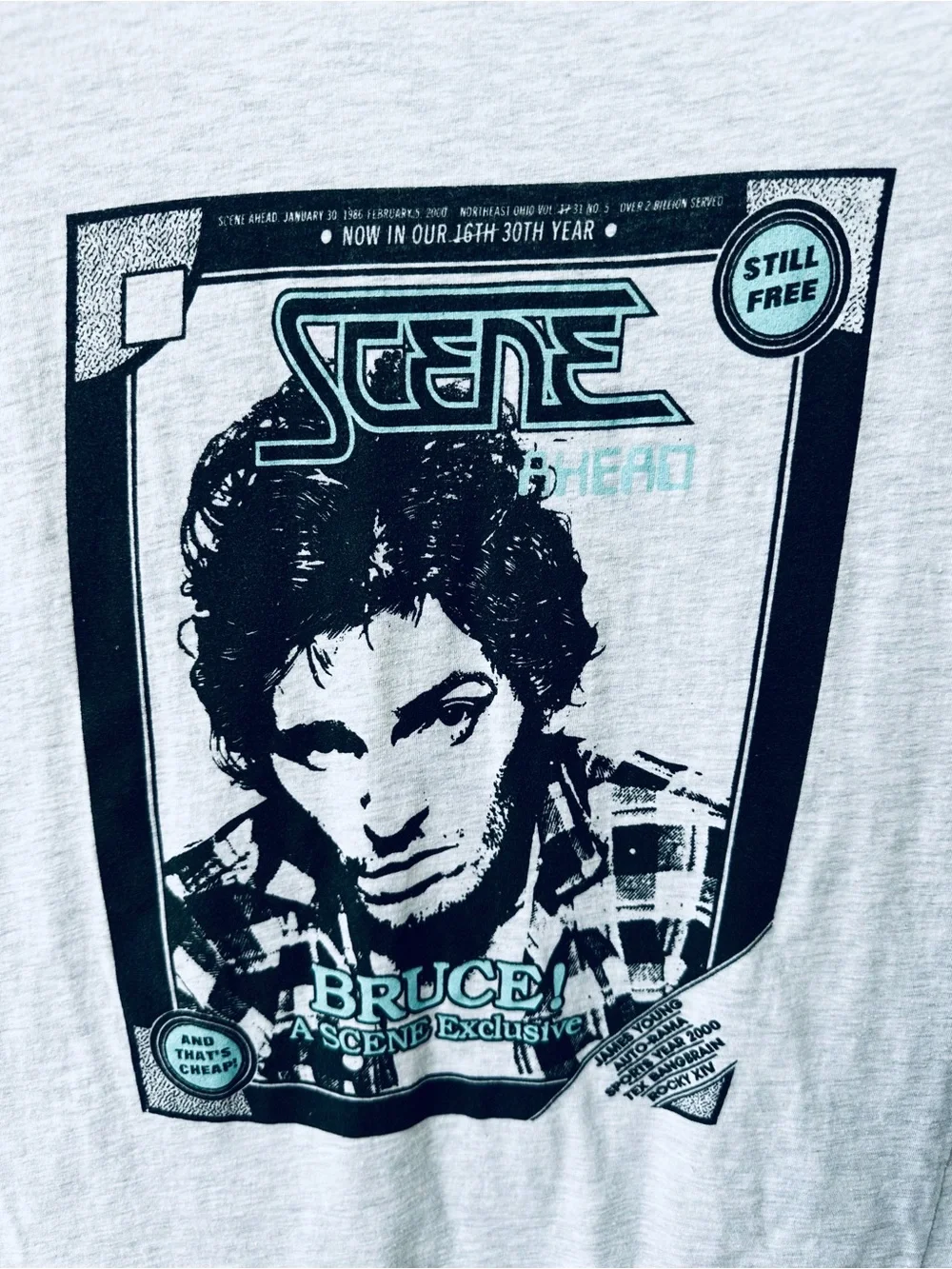 Bruce Springsteen Tee S